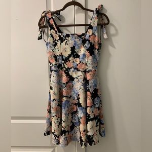 Francesca’s mini floral dress